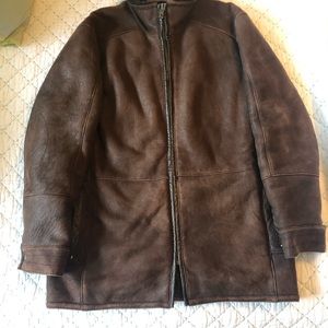 Andrew Marc Mens Shearling coat Large